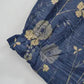 Navy Blue Wildflower Cotton Gauge Lounge Pants - image 9