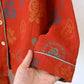 Chinese Red Cotton Fu Motif Pajama Set - image 5
