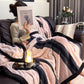 Geometric Grid Stripe Soft Throw Blanket - image 19