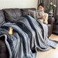 Geometric Grid Stripe Soft Throw Blanket - image 39