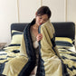 Geometric Grid Stripe Soft Throw Blanket - image 48