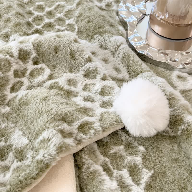 Checkered Grid Reversible Throw Blanket - image 9