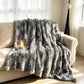 Checkered Grid Reversible Throw Blanket - image 15
