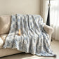 Checkered Grid Reversible Throw Blanket - image 31