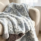 Checkered Grid Reversible Throw Blanket - image 33