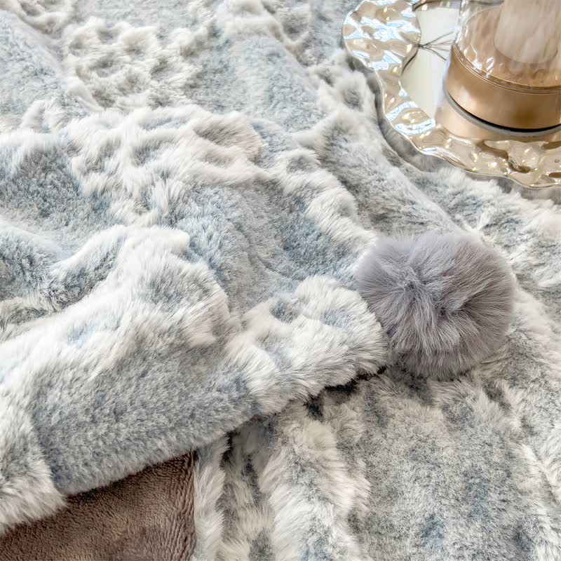 Checkered Grid Reversible Throw Blanket - image 35