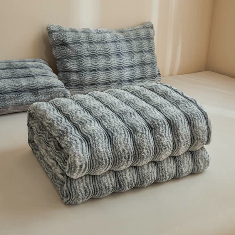Soft Plush Wavy Fluffy Blanket - image 15