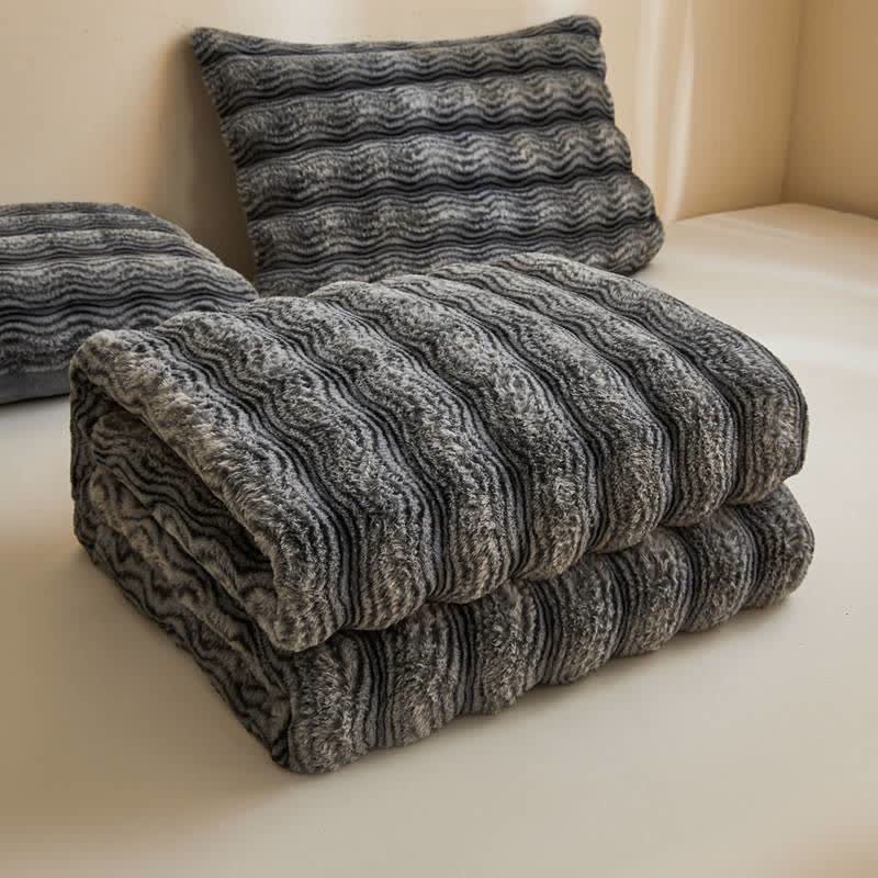 Soft Plush Wavy Fluffy Blanket - image 32