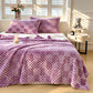 Checkered Grid Reversible Throw Blanket - image 39
