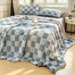 Modern Block Grid Cozy Reversible Blanket - image 28