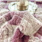 Modern Block Grid Cozy Reversible Blanket - image 48