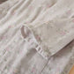 Floral Cotton Gauze Nightgown Home Wear - image 9