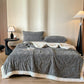 Embossed Fluffy Sherpa Throw Blanket - image 14