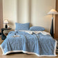 Embossed Fluffy Sherpa Throw Blanket - image 19