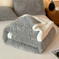 Embossed Fluffy Sherpa Throw Blanket - image 36