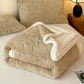 Embossed Fluffy Sherpa Throw Blanket - image 27