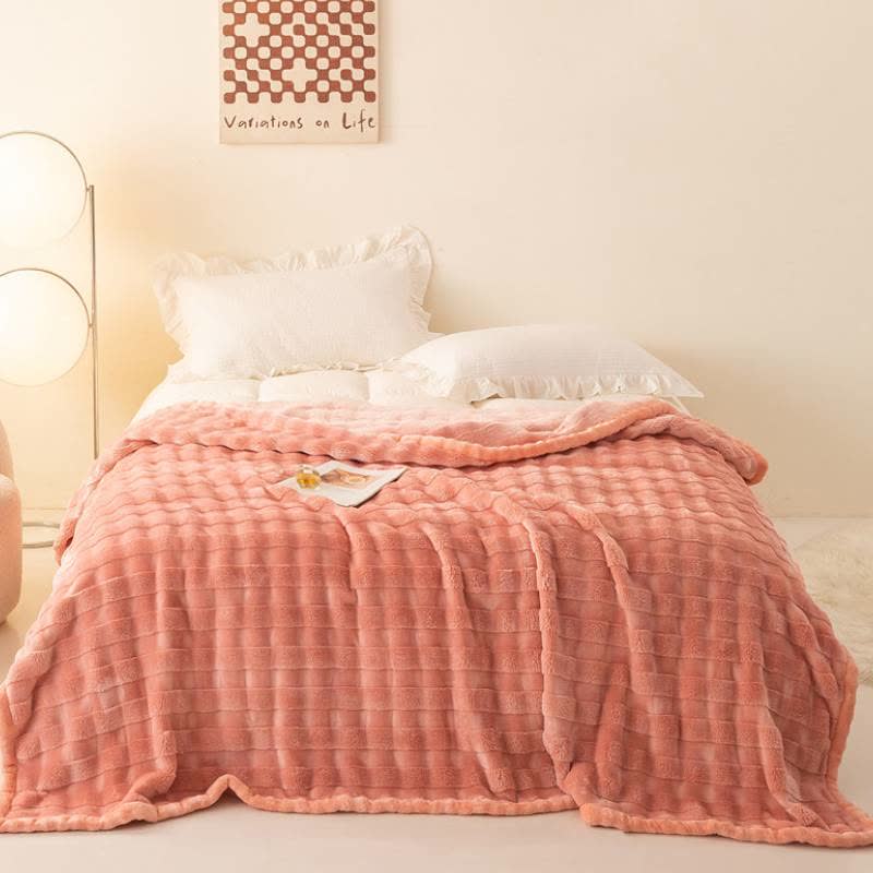 Grid Embossed Thickened Thermal Blanket - image 6