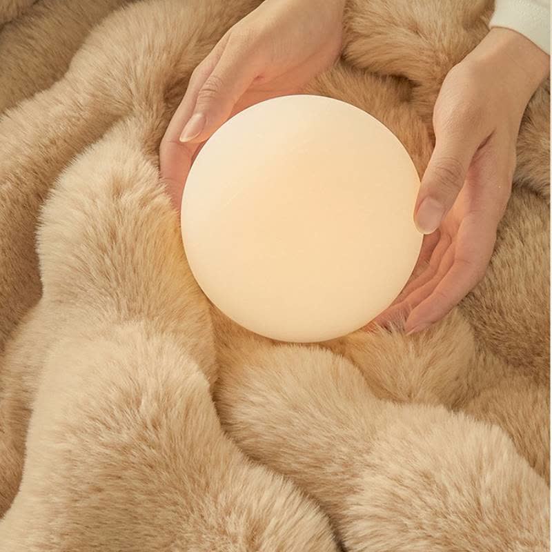 Wavy Plush Fleece Double-Layer Sherpa Blanket - image 6
