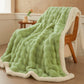 Wavy Plush Fleece Double-Layer Sherpa Blanket - image 18