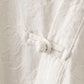Vintage Cotton Linen Frog Button Lounge Top - image 26