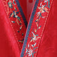 Vintage Cotton Linen Frog Button Lounge Top - image 11