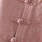 Vintage Cotton Linen Frog Button Lounge Top - image 5