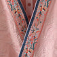 Vintage Cotton Linen Frog Button Lounge Top - image 3