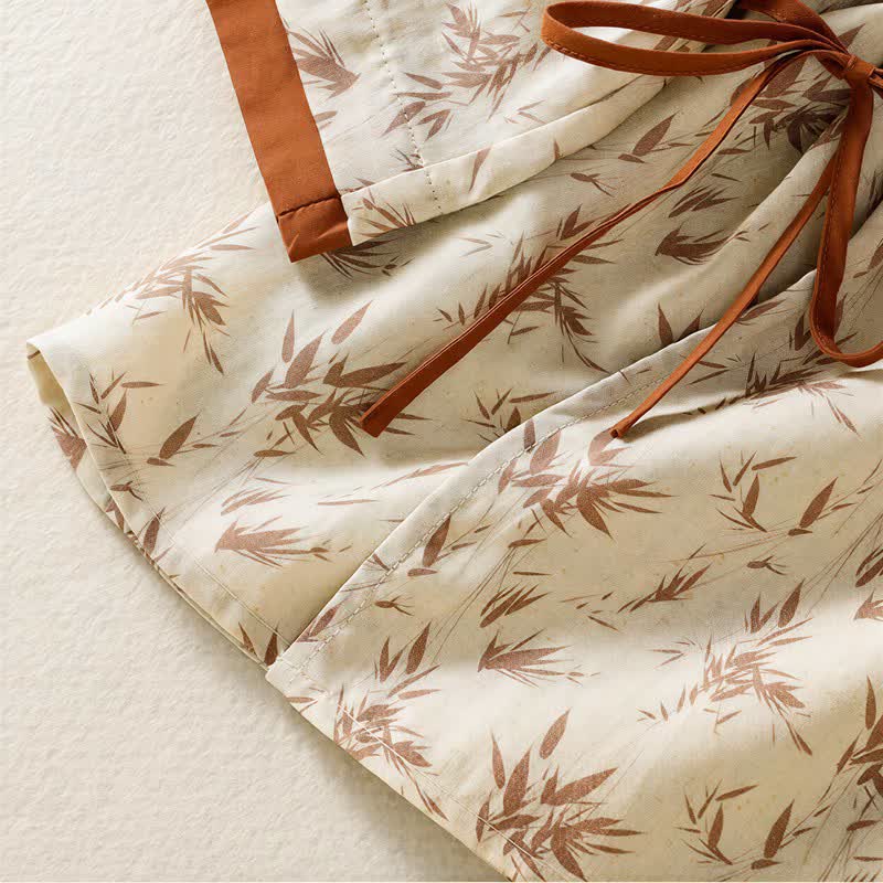 Floral Cross Wrap Casual Lounge Shirt - image 7