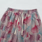 Relaxed Ginkgo Leaf Cotton Harem Pants - image 8