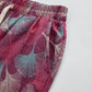 Relaxed Ginkgo Leaf Cotton Harem Pants - image 3