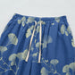 Ginkgo Branch Cotton Harem Pants with Pockets - image 8