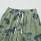 Ginkgo Branch Cotton Harem Pants with Pockets - image 20