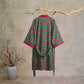 Vintage Polka Dot Cotton Kimono Robe - image 6