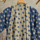 Vintage Polka Dot Cotton Kimono Robe - image 12