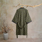 Vintage Polka Dot Cotton Kimono Robe - image 26