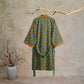 Vintage Polka Dot Cotton Kimono Robe - image 31