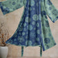 Vintage Sunflower Cotton Gauze Kimono Robe - image 18