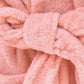 Soft Flower Coral Fleece Bath Robe - image 3