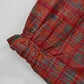 Vintage Red Plaid Cotton Harem Pants - image 5