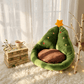 Christmas Tree Shaped Plush Cushion - image 3