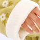 Soft Flower Coral Fleece Bath Robe - image 9