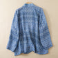 Casual Geometric Print Lounge Cardigan - image 1