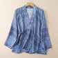 Casual Geometric Print Lounge Cardigan - image 0