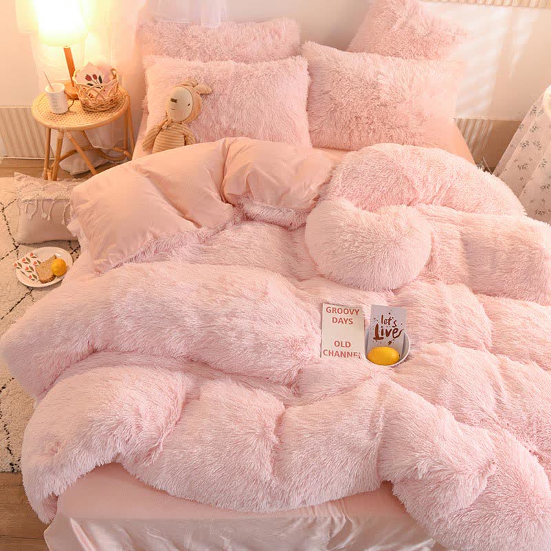 Fluffly Bedding Set Duvet Cover & Pillowcase