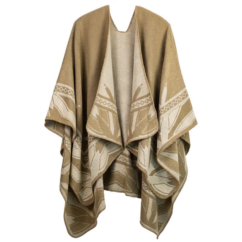 Luxurious Fashion Acrylic Shawl Cape