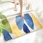 Ownkoti Green Leaf Print Soft Non-Slip Floor Rug - B - 19.6" x 31.5" - image 4