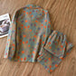 Leaf Green Cotton Gauze Loungewear Set - image 1