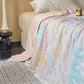 Lyocell Fiber Colorful Floral Soft Quilt