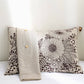 Cotton Gauze Jacquard Floral Pillowcase(2PCS)