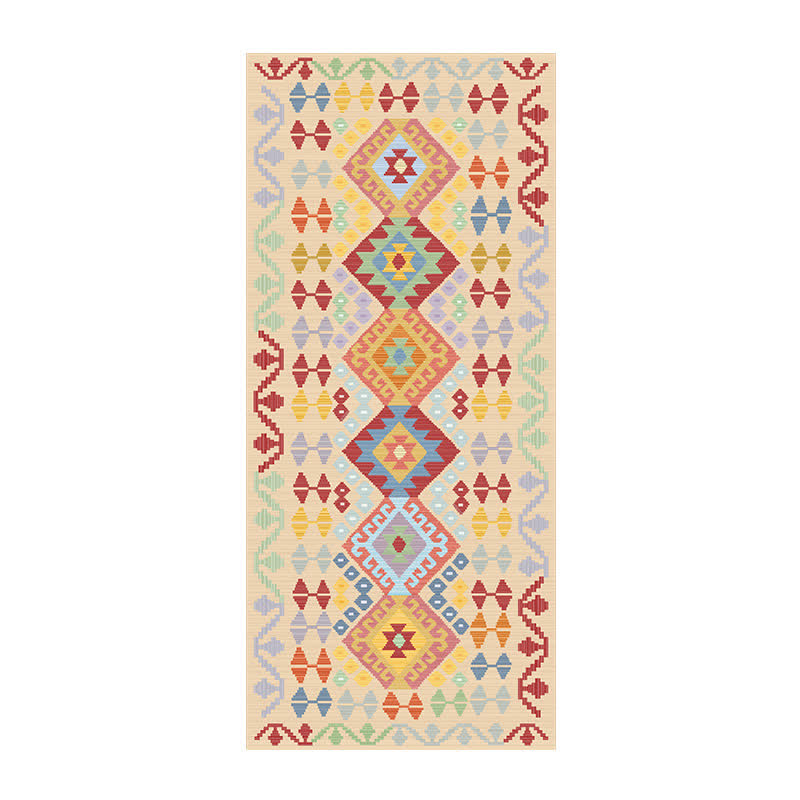 Geometric Kilim Area Bedroom Runner Rug